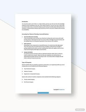 Simple Company White Paper Template