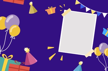 Free Birthday Design Banner Background Template to Edit Online