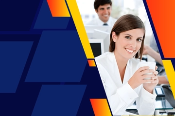 Free Corporate Banner Background Template to Edit Online