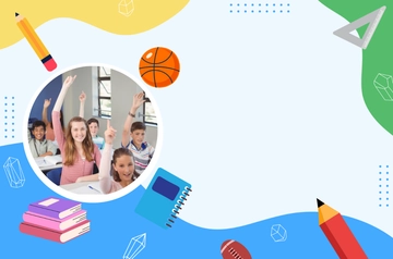 Free School Banner Background Template to Edit Online