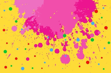 Free Paint Splash Banner Background Template to Edit Online