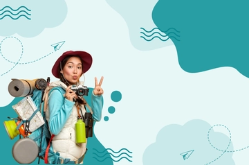 Free Travel Agency Banner Background Template to Edit Online