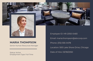 Free Employee Listing Template to Edit Online