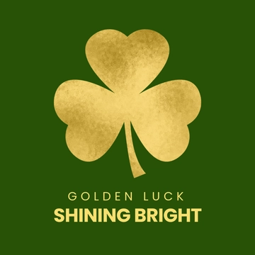 Free Shamrock Gold Logo Template to Edit Online