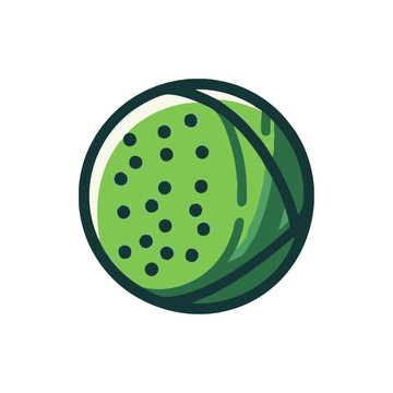 Free Green Pickleball Clipart to Edit Online
