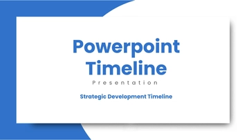 Free Powerpoint Timeline Presentation to Edit Online