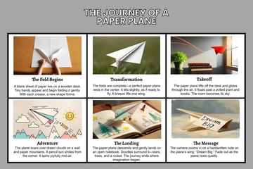 Free Stop Motion Storyboard Design Template to Edit Online