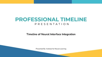 Free Professional Timeline Presentation to Edit Online