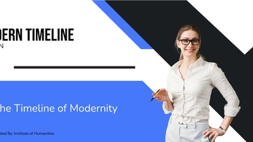 Free Modern Timeline Presentation to Edit Online