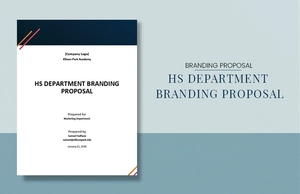 New School Branding Proposal Template