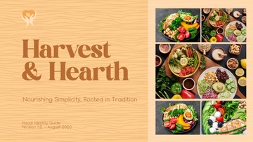 Free Simple Food Brand Guidelines Template to Edit Online Free Simple Food Brand Guidelines Template to Edit Online