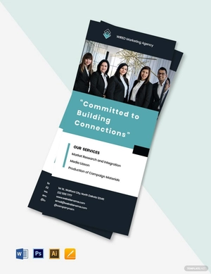 Marketing Agency Rack Card Template