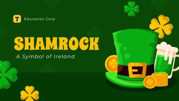 Free Shamrock Presentation Template to Edit Online