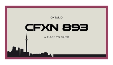 Ontario License Plate Template to Download