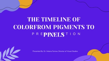 Free Colorful Timeline Presentation to Edit Online