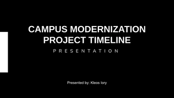 Free Black And White Timeline Presentation to Edit Online