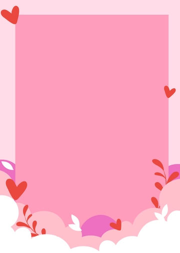 Free Valentine's Menu Background Template to Edit Online