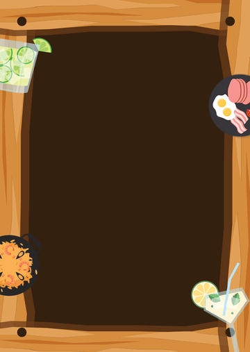 Free Wooden Menu Background Template to Edit Online