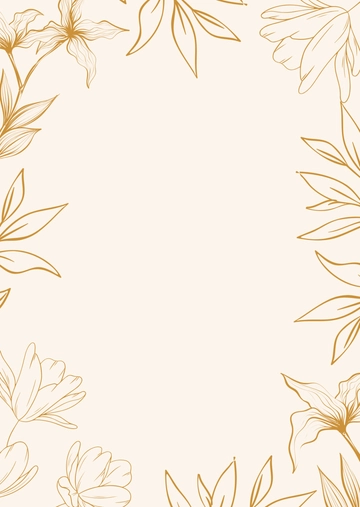 Free Floral Menu Background Template to Edit Online