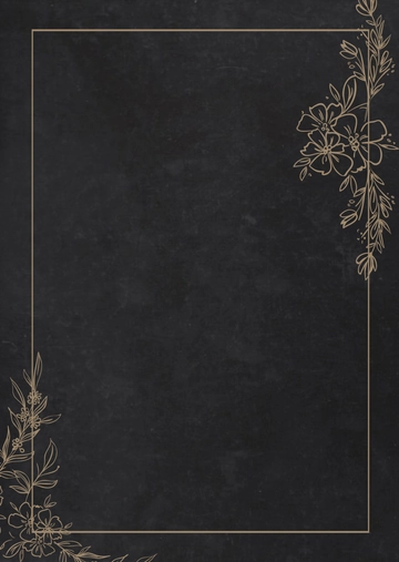 Free Black Gourmet Menu Background Template to Edit Online