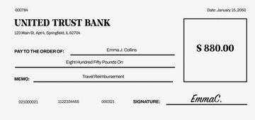 Free Simple Check Design to Edit Online