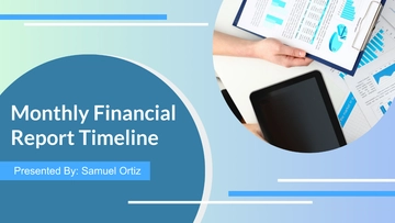 Free Monthly Timeline Presentation to Edit Online