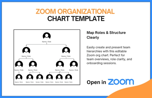 Free Organizational Chart Template