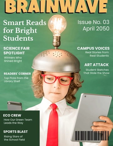 Free Printable School Magazine Car Template to Edit Online