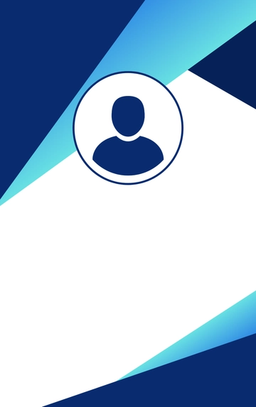 Free Blue Graphic Background ID Card Template to Edit Online