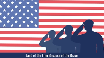 Free Memorial Day Flag Template to Edit Online