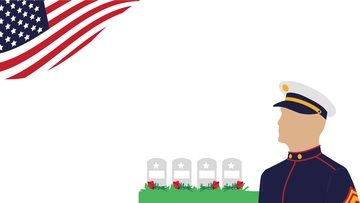 Free Transparent Memorial Day Template to Edit Online