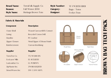 Free Brown Bag Tech Pack Template to Edit Online