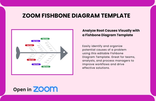 Free Fishbone Diagram Template