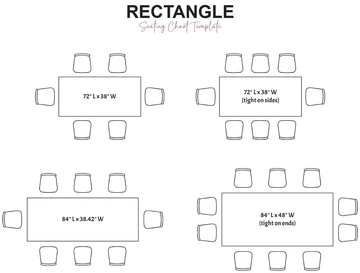 Free Rectangle Seating Chart Template to Edit Online