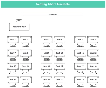 Free Seating Chart Template to Edit Online
