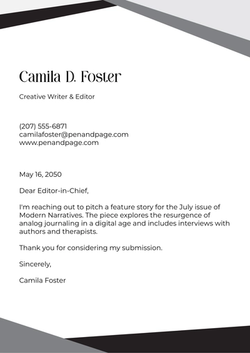 Free Minimalist Personal Letterhead Design Template to Edit Online