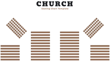 Free Church Seating Chart Template to Edit Online