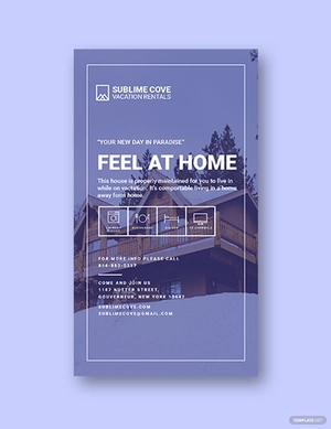 Vacation Rental Instagram Story Template