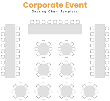 Free Corporate Event Seating Chart Template to Edit Online