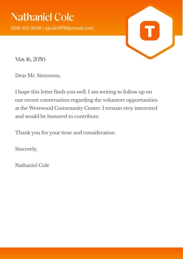 Free Basic Personal Letterhead Template to Edit Online