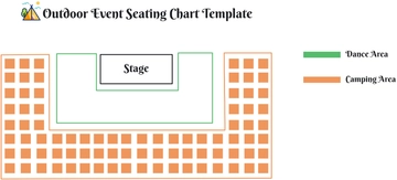 Free Outdoor Event Seating Chart Template to Edit Online