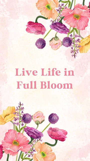 Free Backsplash Floral Wallpaper to Edit Online