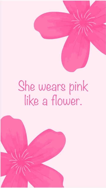 Free Pink Floral Wallpaper to Edit Online