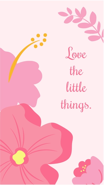 Free Oversized Floral Wallpaper to Edit Online