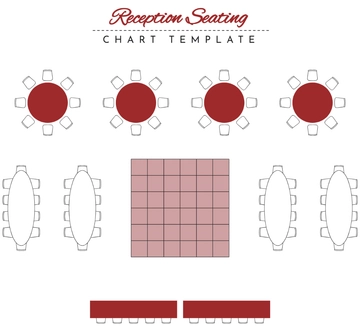 Free Reception Seating Chart Template to Edit Online