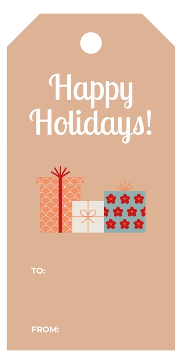 Free Printable Gift Tag template to Edit Online