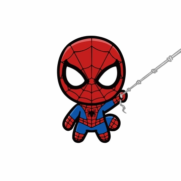 Free Spiderman Character Clipart to Edit Online