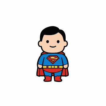 Free Superman Character Clipart to Edit Online
