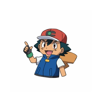 Free Ash Ketchum Character Clipart to Edit Online