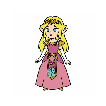 Free Zelda Character Clipart to Edit Online